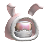 Pink Ski Bunny