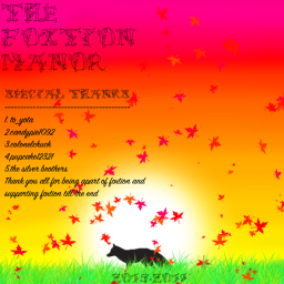 The Foxtion Manor V.7 (GRAND OPENING)