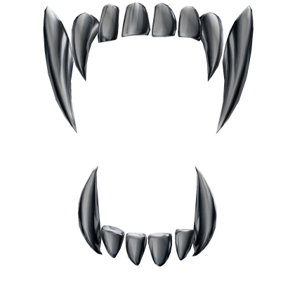 Halloween Vampire Silver Fangs Spikes Piercings