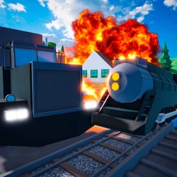 Toy Train Crash Simulator icon