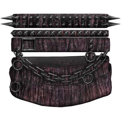 1.0 right pink vkei studded spiked chain armband Roblox item