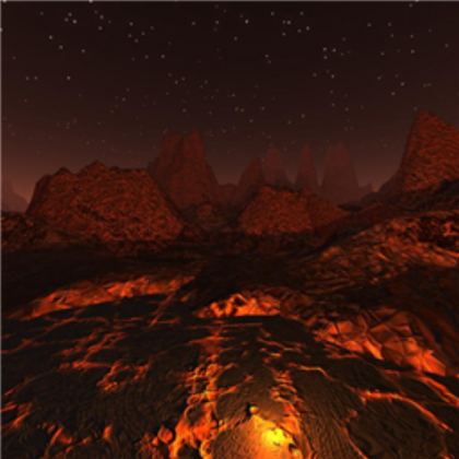 Volcanic Planet Skybox