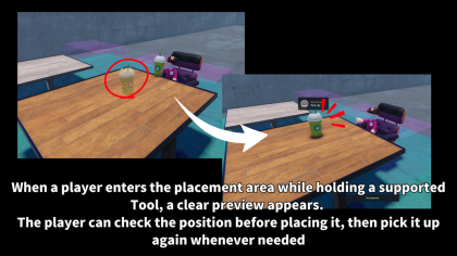 ToolDock - Tool Placement & Pickup System preview 2