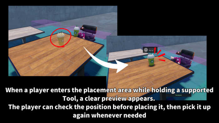 ToolDock - Tool Placement & Pickup System preview 2