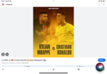 Cr7 and mbappe and the footballers