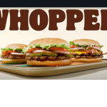 Junior double triple whopper’s