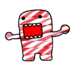 Candy Cane Domo