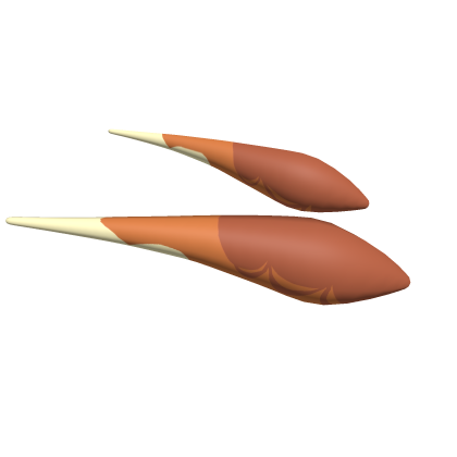 Yellow and Brown Moth Antenna Roblox item
