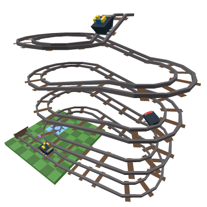 Cart Ride Into a Giant Noob Roblox item