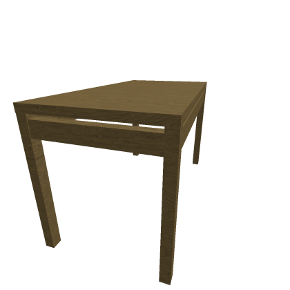 wooden table