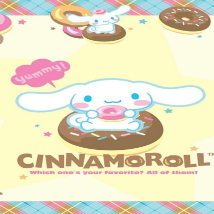 ~Cute^^~ Pastel Cinnamoroll logo Roblox decal