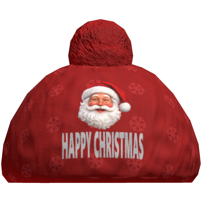 Happy Christmas Beanie Red