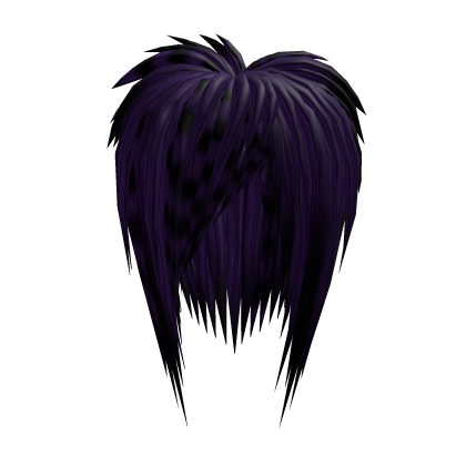Purple Raccoon Scene Emo Hair Roblox item