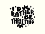 go thrifting