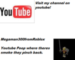 My youtube group(Megaman300fromRoblox)