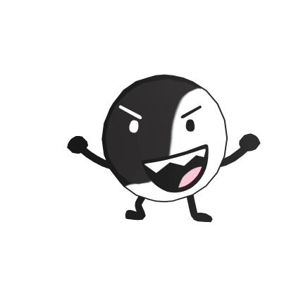 Yin-Yang Shoulder Pal | Inanimate Insanity II OSC | Roblox Item