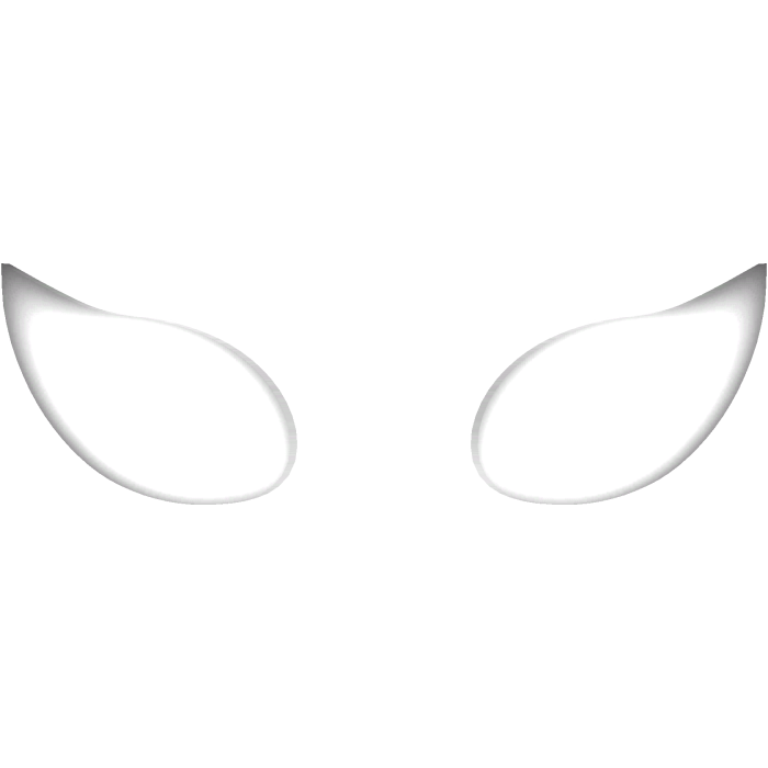 [EMISSIVE] Glowing White Dominus Eyes - Empyreus