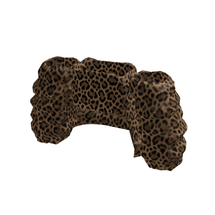 Caramel Leopard Fluffy Jacket with Top
