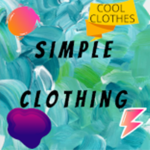 "Simple clothing"