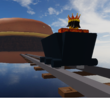 Cart ride to a giant burger (Track switch)
