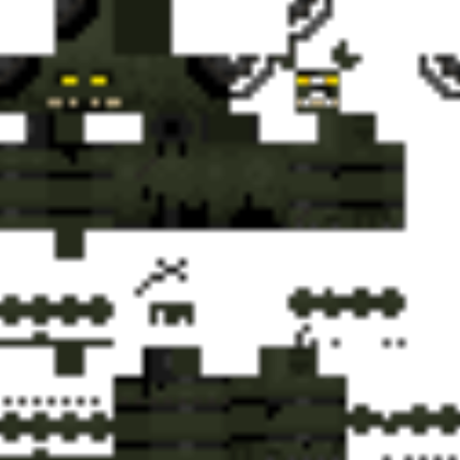 Minecraft Dreadbear skin Roblox decal