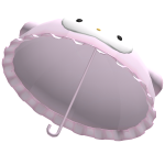 ♡ FREE Pink Bunny Parasol