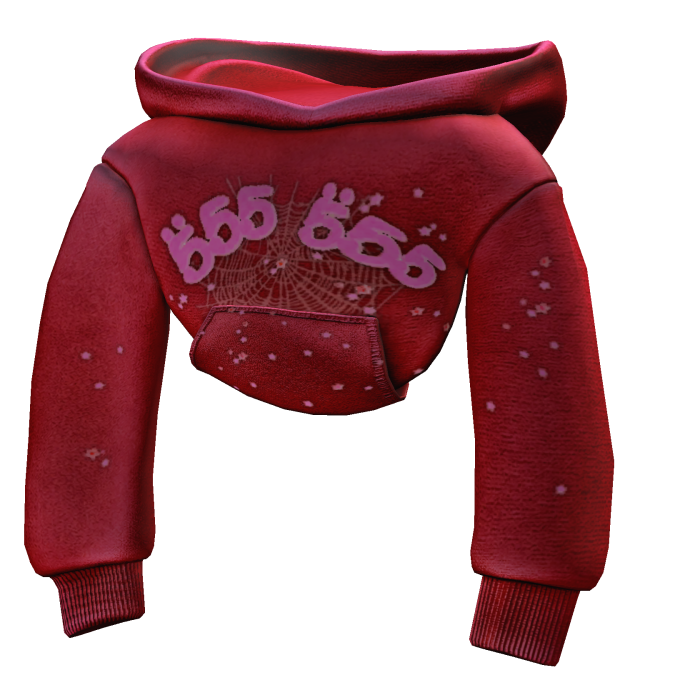 [3.0] Red Sp5der Shoulder Hoodie