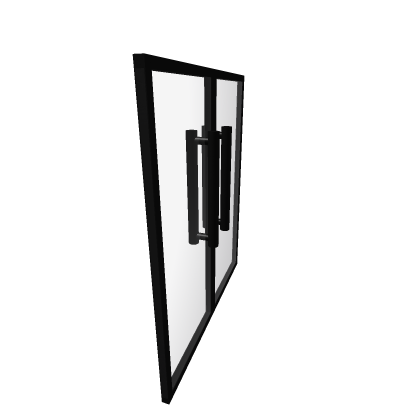 Double glass door
