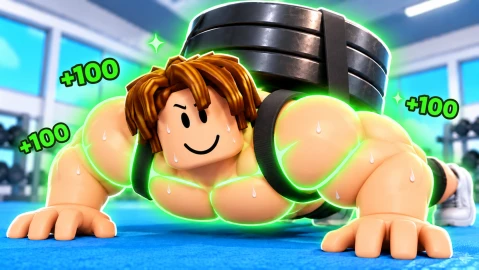 Gym Star Simulator Roblox game thumbnail