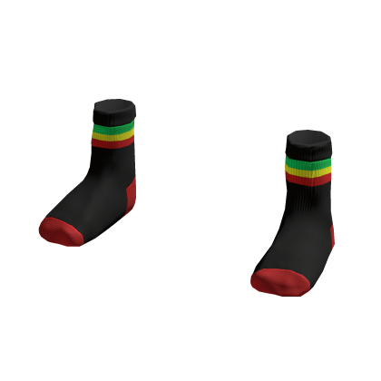 Rasta Color Socks thumbnail