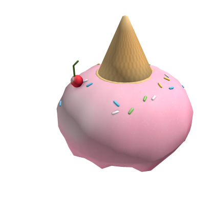 Melty Ice Cream Cone Hat