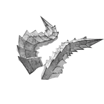 Ivory Viper Horns