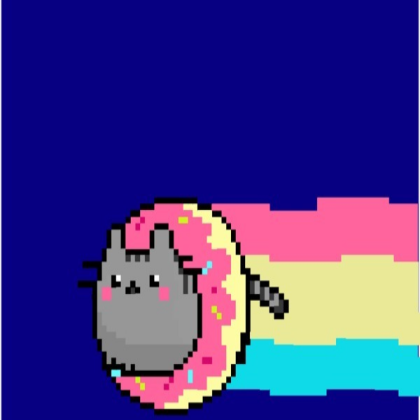 donut nyan cat Roblox decal