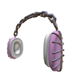 Pink Gothic Headphones