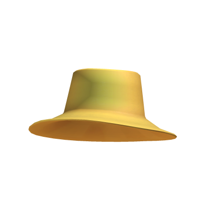 Golden Bucket Hat Roblox item