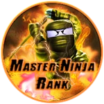 You became a Master Ninja in Ninja Legends!