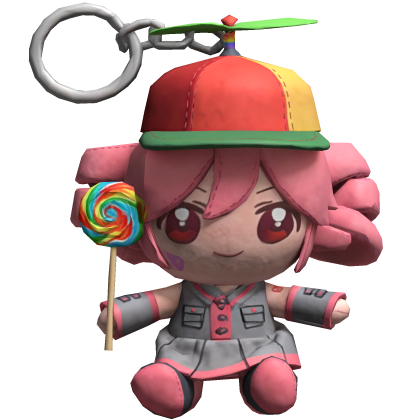 Whimsical Teto Plushie Keychain