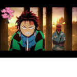 Demon slayer made by angel and Alberto