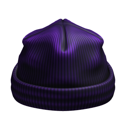 Worn Purple Beanie Roblox item
