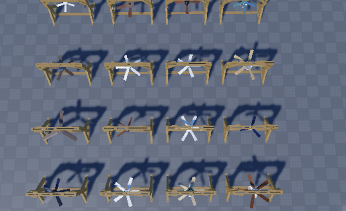 Wobbly Ceiling fan land UPDATE! MORE FANS screenshot 3