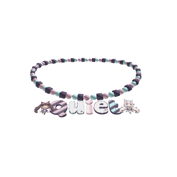 quiet's necklace! ♡