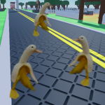 Burnt Banana Ducks