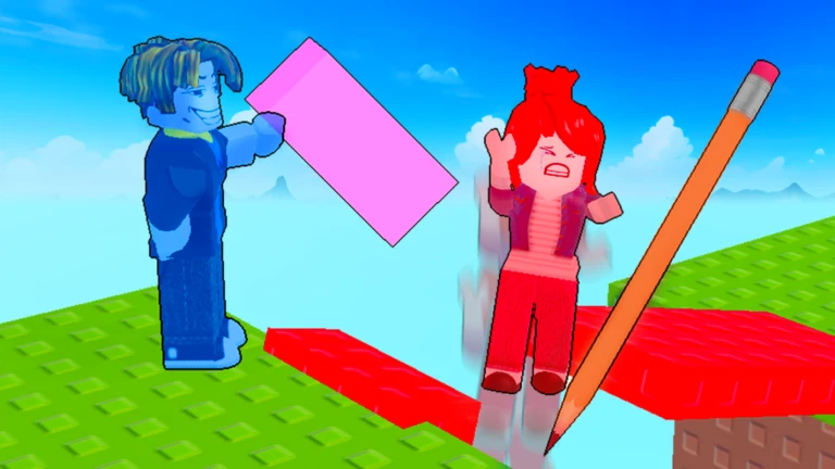 ✏️ Draw Together! [2 Player Obby]