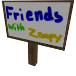 Friend sign