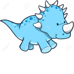 Da blue dino's