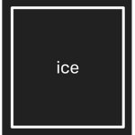 ice cubes!