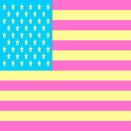 Vaporwave USA Roblox decal