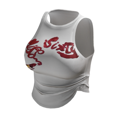 Y2K Graffiti  Miss Lipstick Tank thumbnail