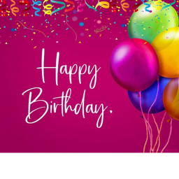 Happy birthday