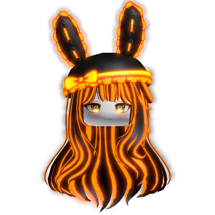 [GLOW] Halloween Bunny Girl Hair & Glow Eyes